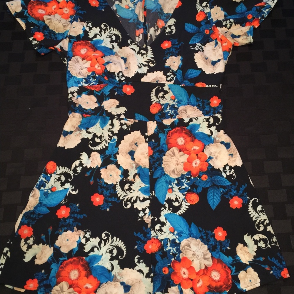 Floral Romper